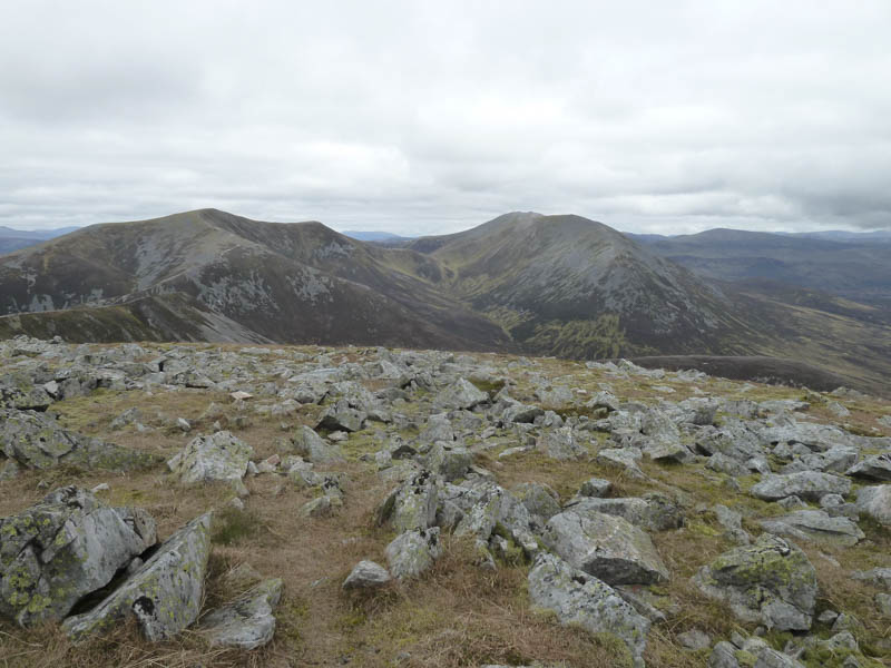 Braigh Coire Chruinn-bhalgain and Carn nan Gabhar