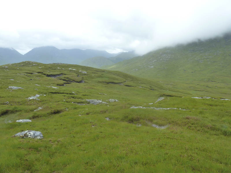 Looking back to the Dearg Allt