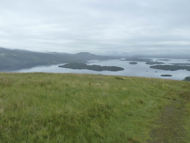 Across Loch Lomond to Conic Hill