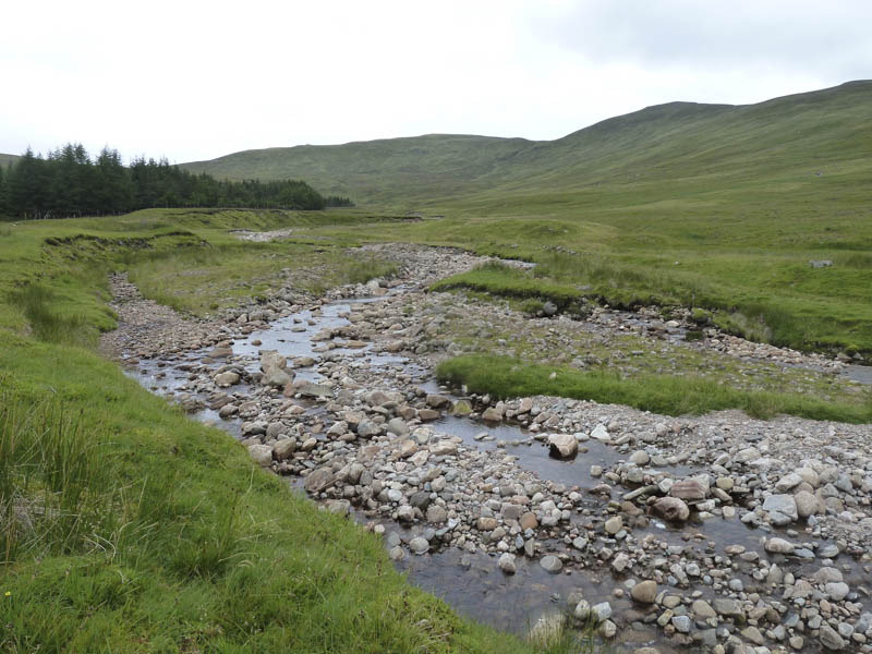 Meall na h-Aisre and descent route