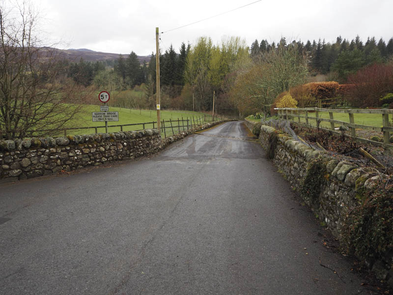 Road to Pitcarmick House