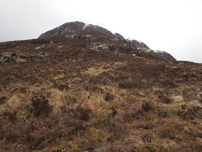 Route to Creag a' Bhaca