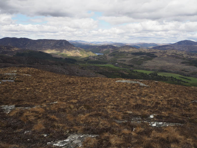 Across Strathconon to Sgurr Marcasaidh and Loch Luichart