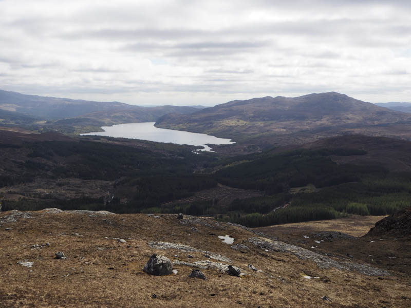 Loch Luichart and Sgurr Marcasaidh