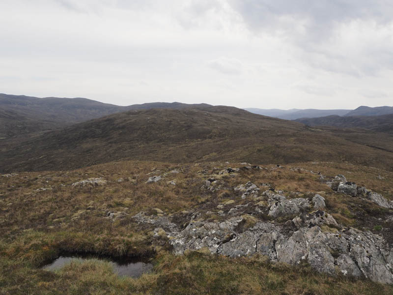 Carn Lochan Dubh nam Biast with Corrachan Buidhe beyond