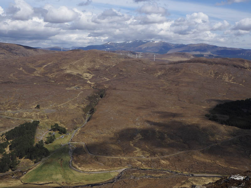 Aultdearg. Ben Wyvis in the distance