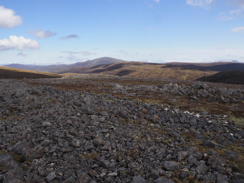 Diebidale Ridge. Carn Chuinneag beyond