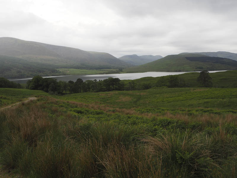 Across Loch Arkaig to Glen Mallie