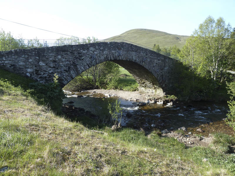 Arched bridge over Shee Water