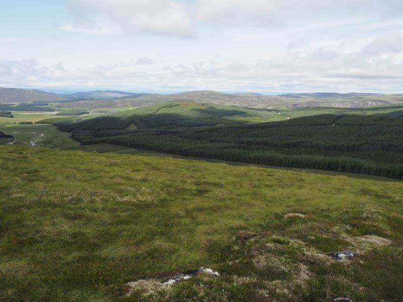 Tom a' Ghealagaidh. Meall a' Bhreacraibh beyond