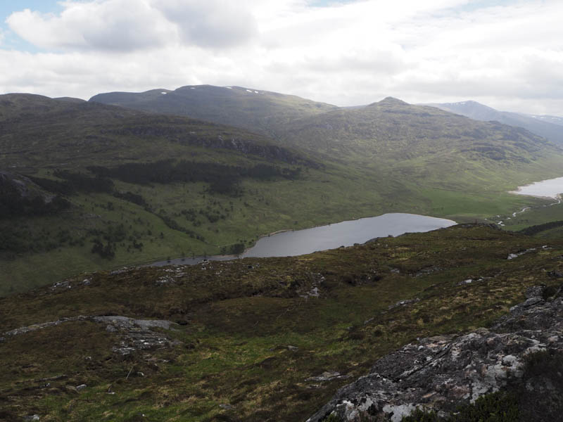 Geal Charn, Creag Pitridh and Lochan na h-Earba