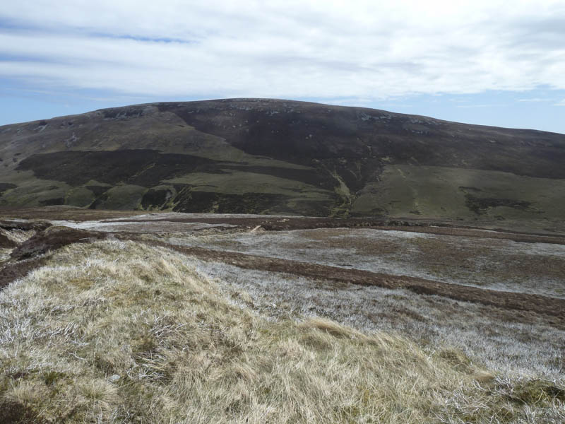 Cook's Cairn from Corryhabbie Hill