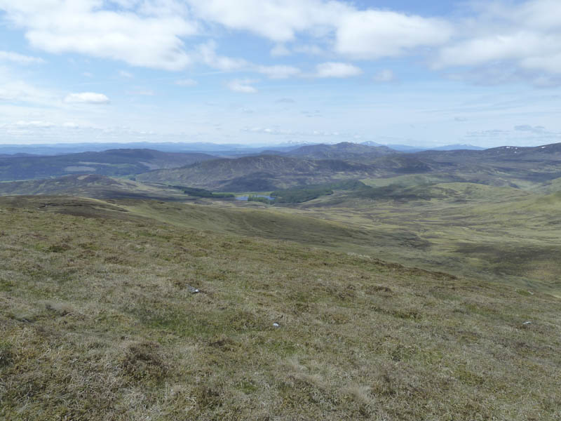 Loch Crannach and Creag an t-Sithein