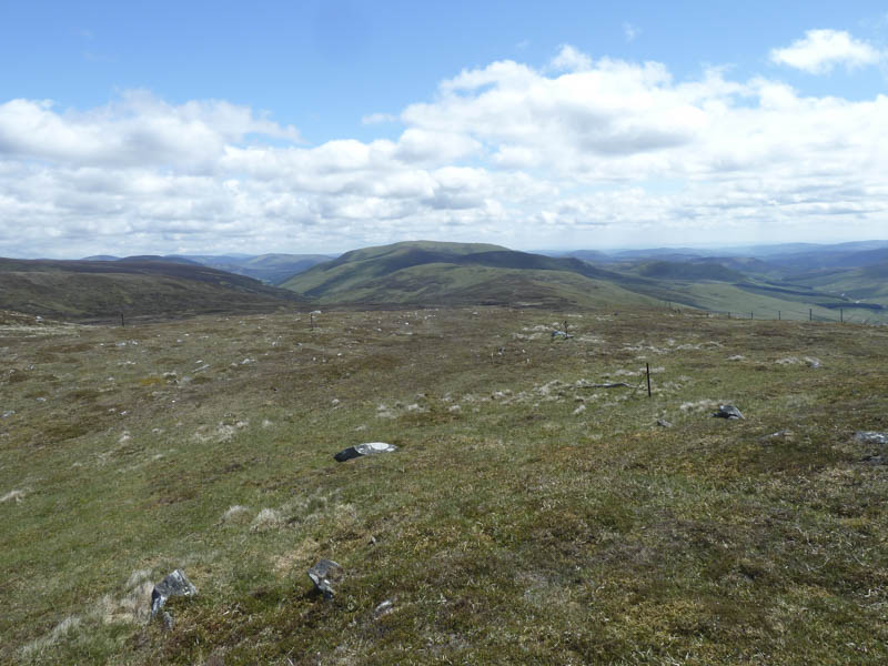 View of ridge walk from Meall a' Choire Bhuidh