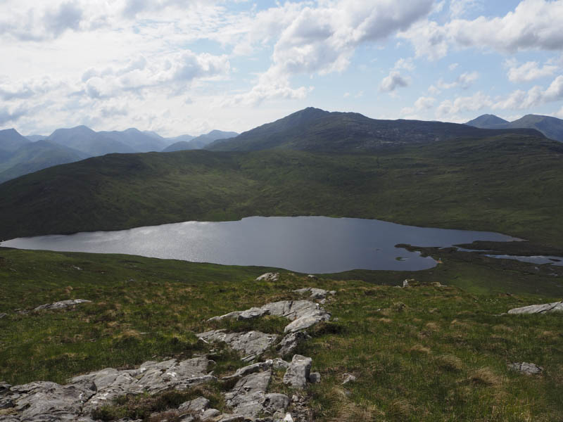 Loch Blair, Stob Coire Loch Blair and Sgurr Mhurlagain