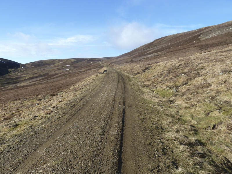 Track below Hill of Strone