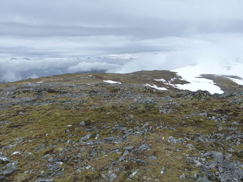 Grey Corries and Beinn Iaruinn as cloud lifts