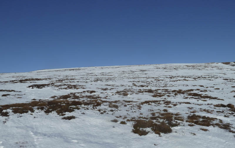 Route onto Carn a' Ghille Chearr