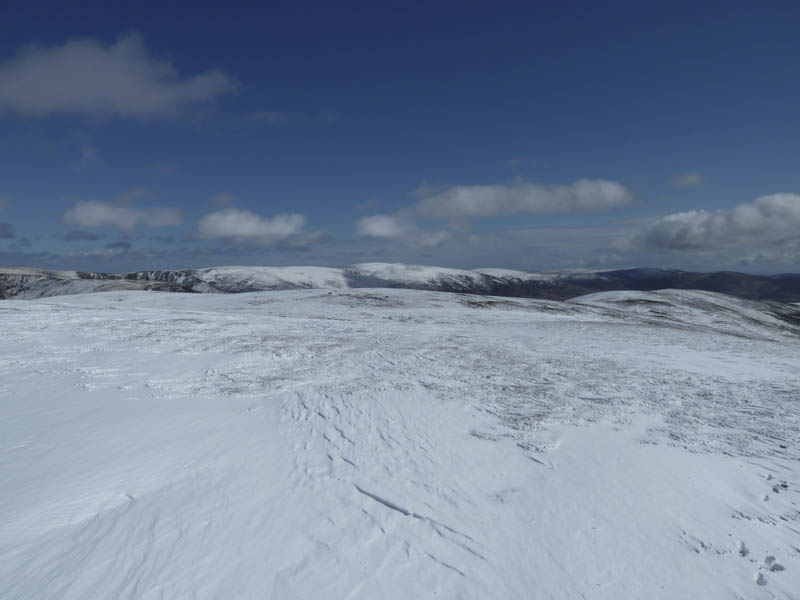 Across Glen Clova to Ben Tirran