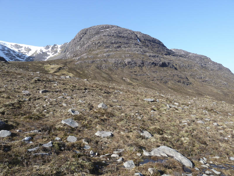 Sron Coire an Fhamhair, route onto Beinn Bhan