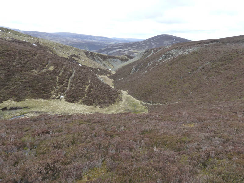 The Eag at the head of the Burn of Little Fergie