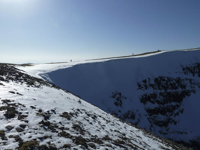 Descending head of Coire na Poite