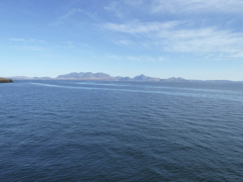 Skye Cuillin from MV Lochnevis