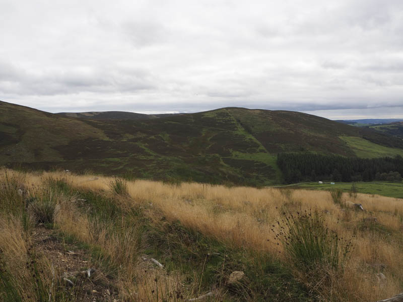Across Glen Tairie to Hill of Spott