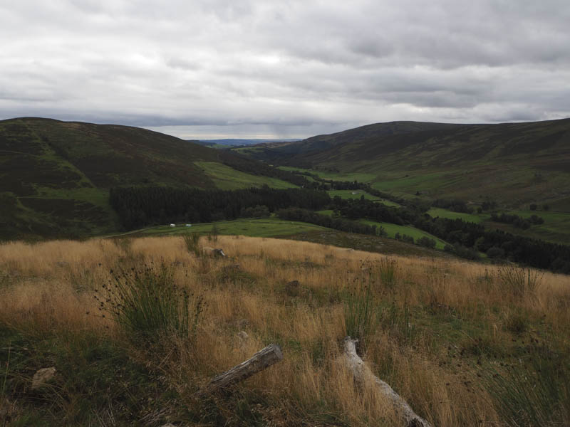 Across Glen Prosen to Long Goat