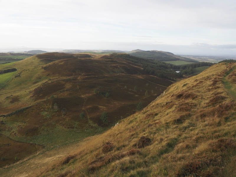 Northabllo Hill and towards King's Seat