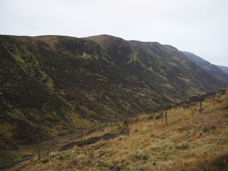 Across Glen Docharty to Creag Bhuidhe