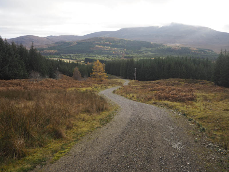 Across Strath Bran to Carn Chaiseachain