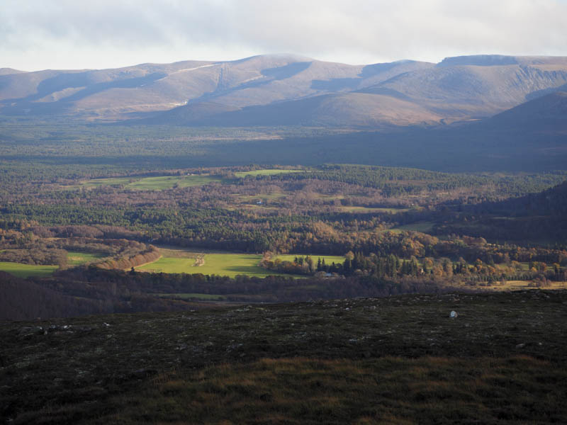 Across Strathspey to Cairn Gorm mountain