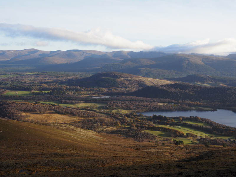 Loch Insh. Ord Ban beyond