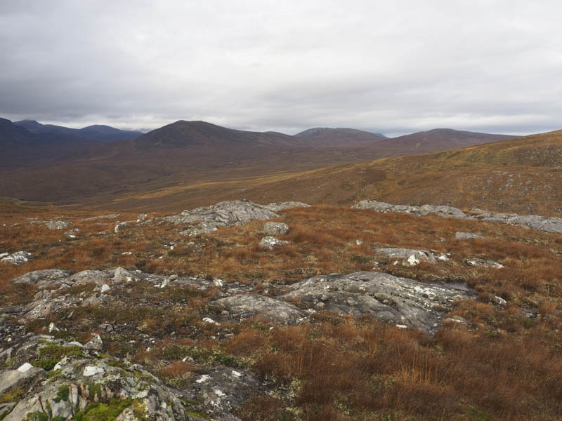 Graham Top Beinn Dearg and Beinn Liath Mhor a' Ghiubhais Li