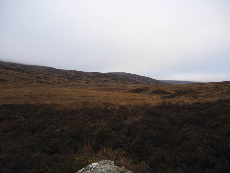 Carn Cracail after cloud lifts