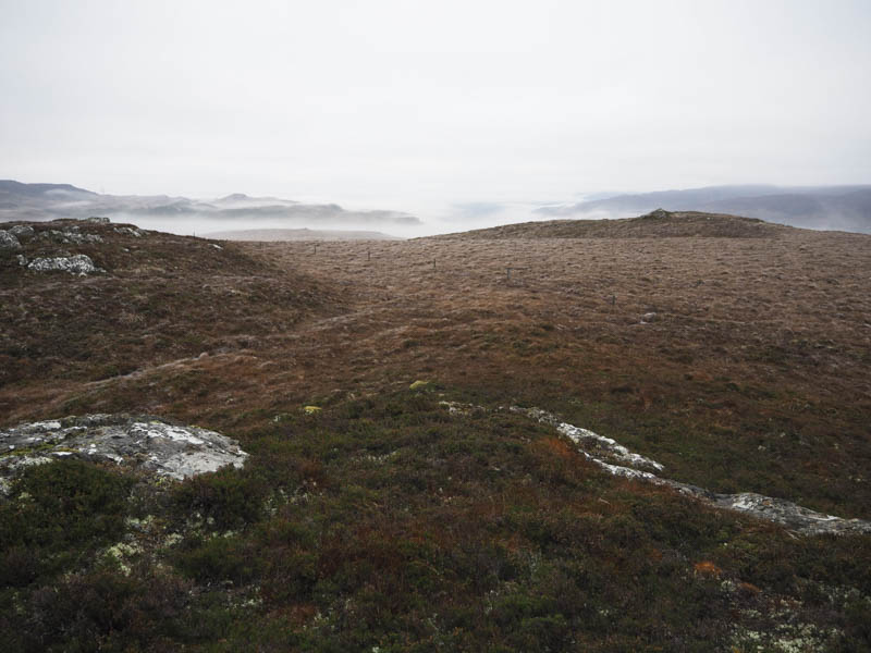 Cloud cover Strath Glass