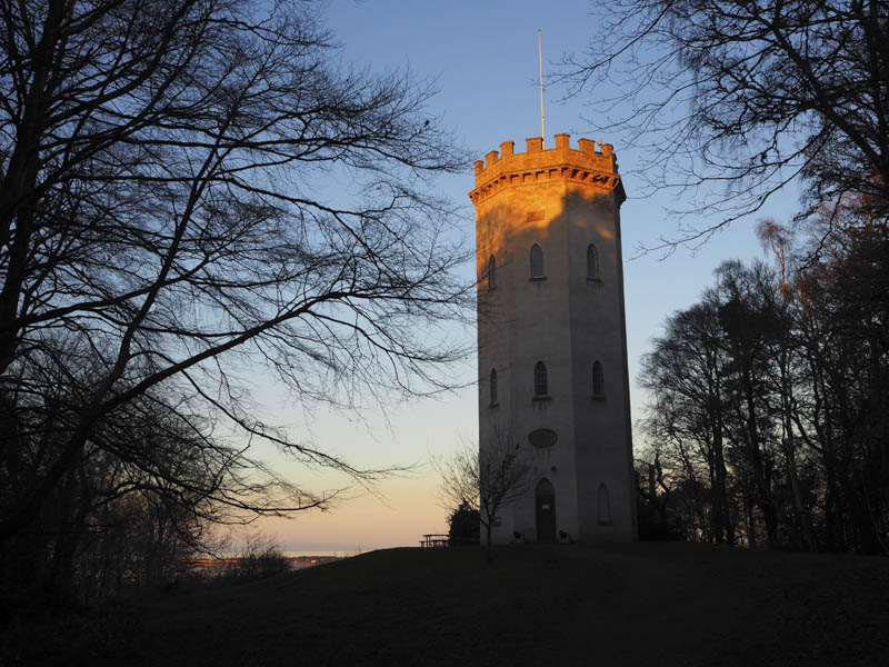 Nelson Tower on Cluny Hill