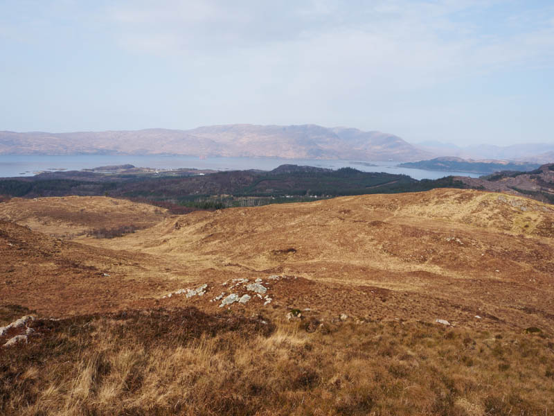 Plockton, Loch Carron and the Applecross Hills