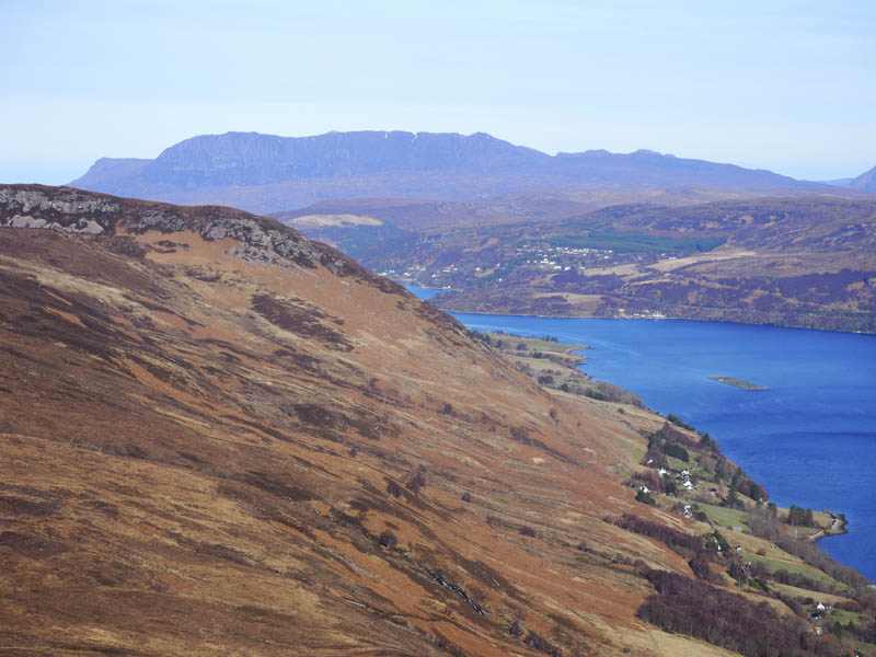 Braes of Ullapool and Ben More Coigach zoomed