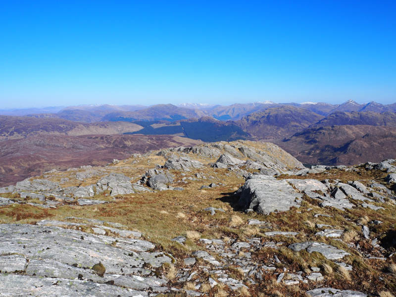View North-East from Beinn a' Chapuill
