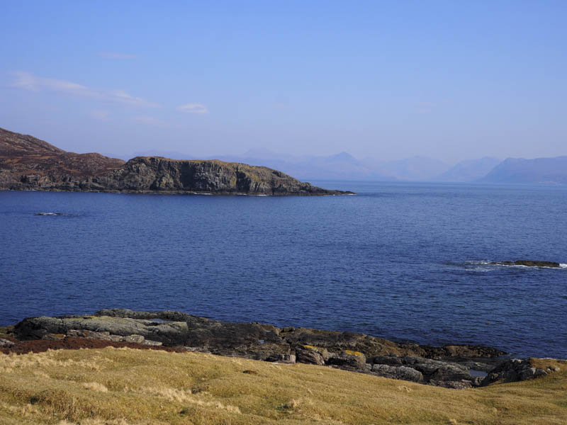 Across Sound of Sleat to mainland