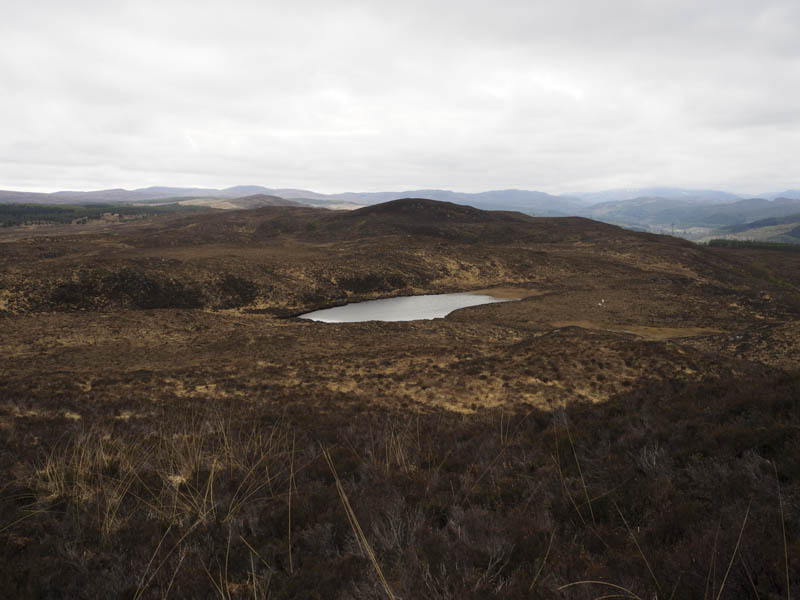 Loch Carn Bingally and Carn na Doire Leithe