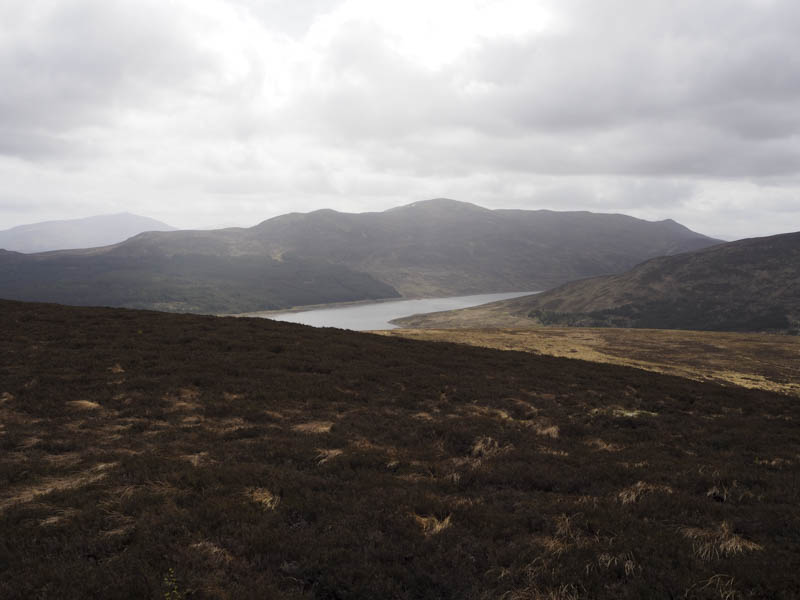 Across Loch Errochty to Meall nan Eun and Beinn a' Chuallaich