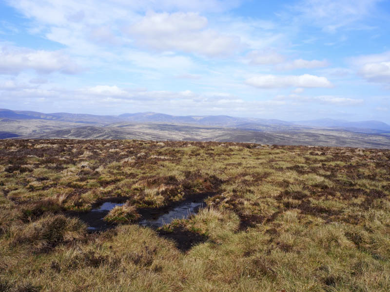 East from Meall a' Chathaidh