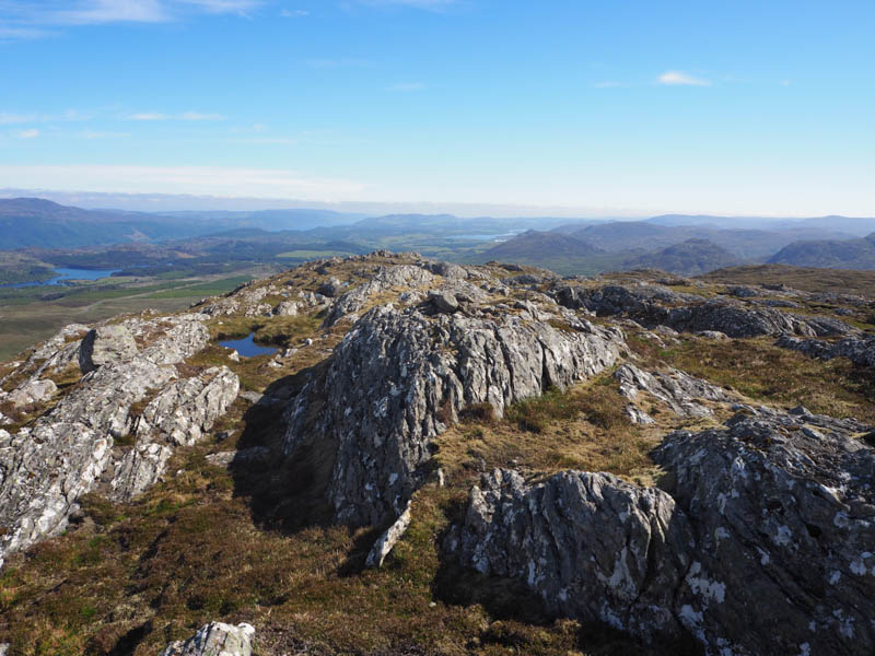 Strath Errick and Loch Mhor.