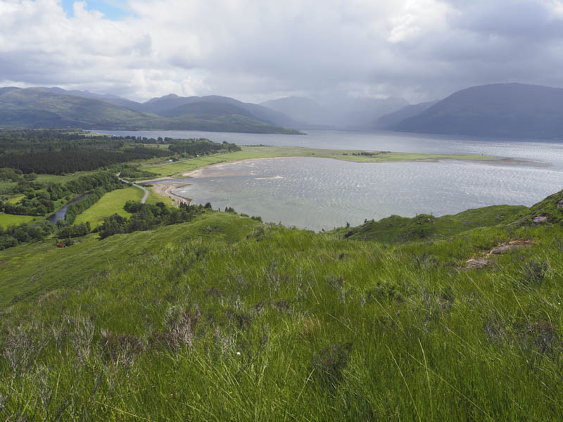 Camas Shallachain, Loch Linnhe and Loch Leven