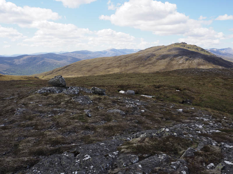 Sgorr na Diollaid. Glen Affric Hills beyond