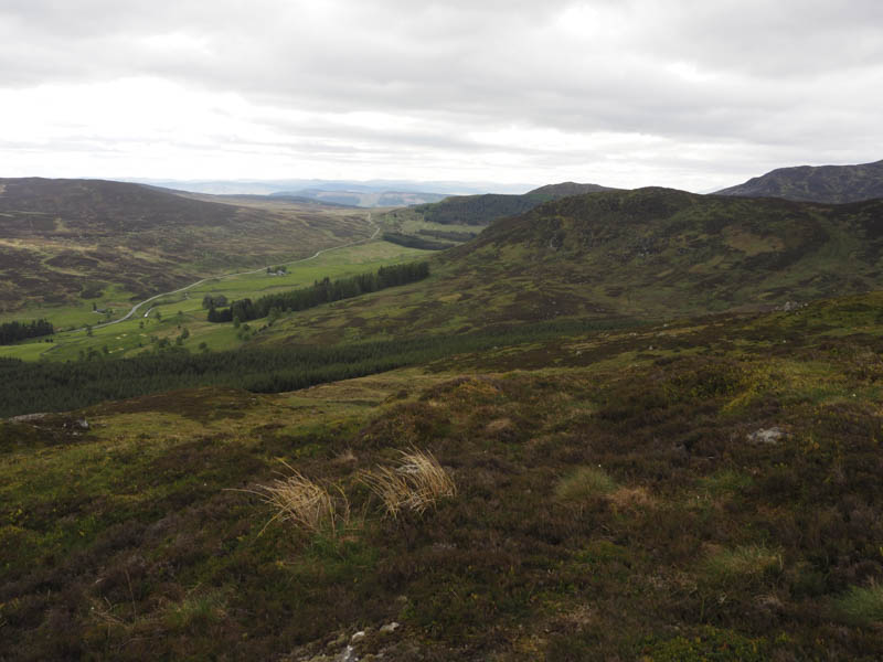 West along Glen Brerachan