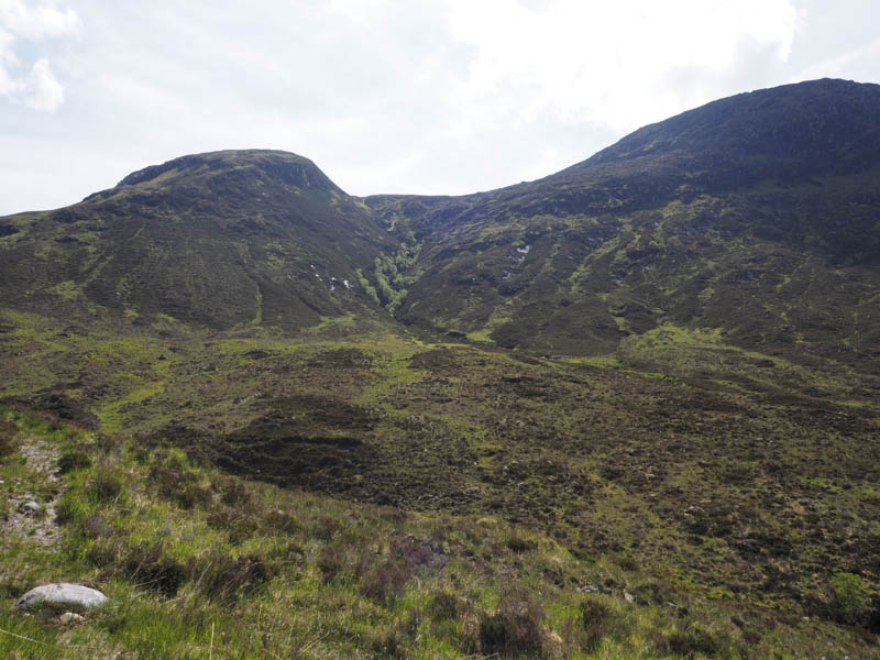 Route off Meall Innis na Sine